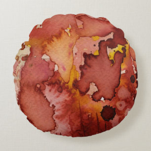 Coussins Ronds aquarelle 3 d'arrière - plan