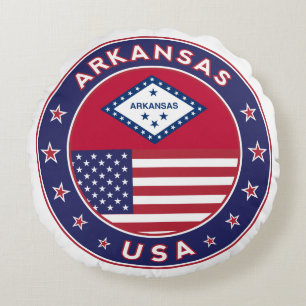 Coussins Ronds Arkansas, États-Unis