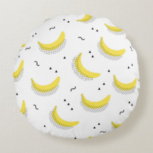 Coussins Ronds  arrière - plan de fruits sans soudure pour enfant