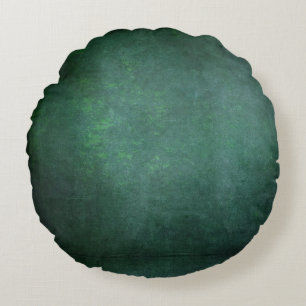 Coussins Ronds Arrière - plan de Grunge Ombre - Vert Turquoise