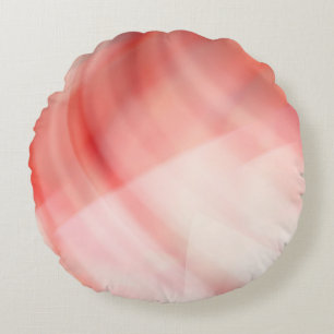 Coussins Ronds arrière - plan rouge et rose abstrait avec anneaux