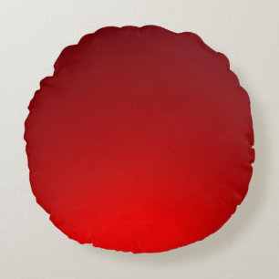 Coussins Ronds Arrière - plan simple couleur rouge