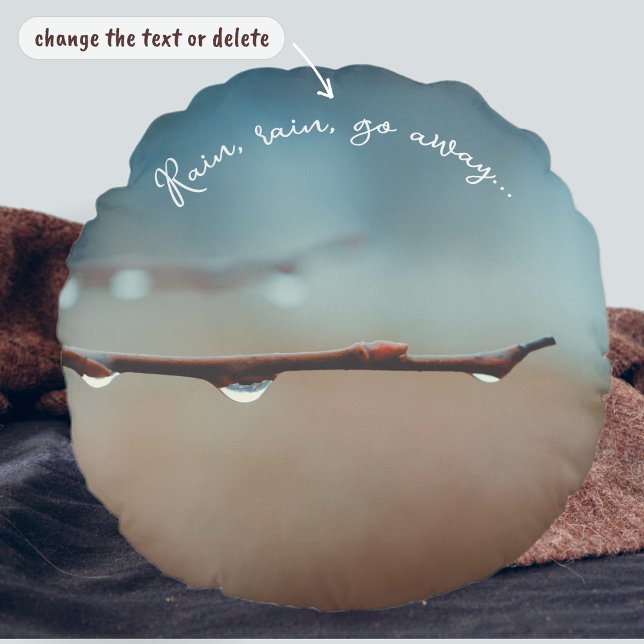 Coussins Ronds Arrosage sur une branche d'arbre (Créateur téléchargé)