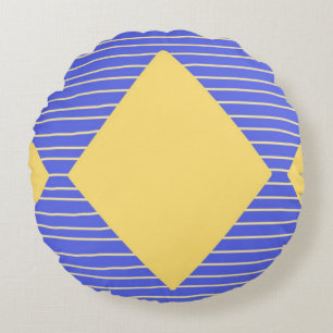 Coussins Ronds art abstrait moderne