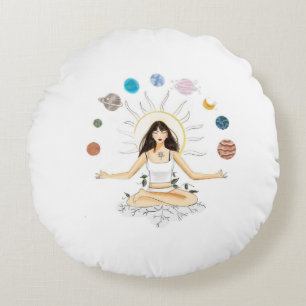 Coussins Ronds art de la méditation