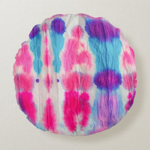 Coussins Ronds Art sale sans pareille. Des couleurs vives et colo