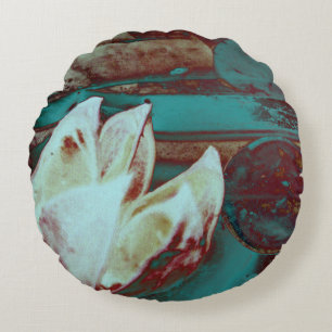 Coussins Ronds Artistic Water Lilly