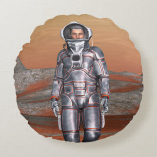 Coussins Ronds Astronaute