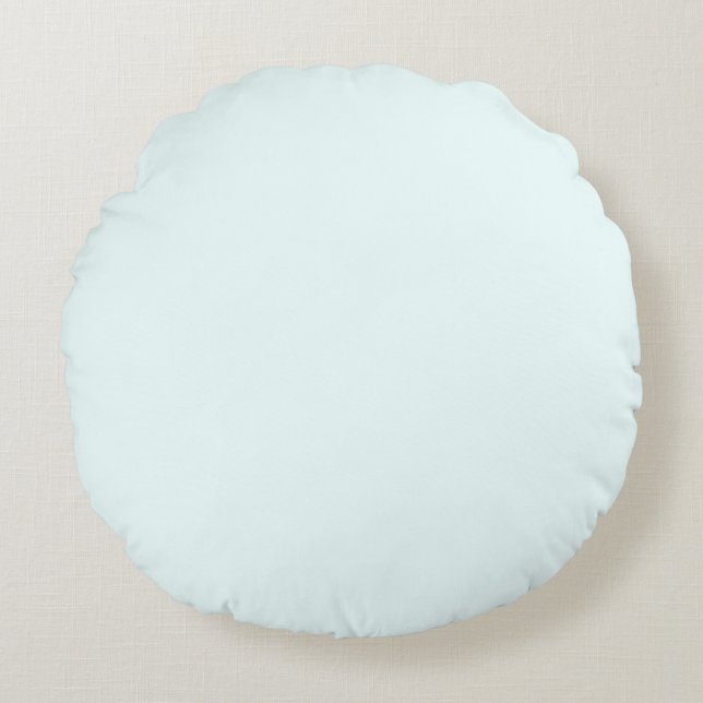 Coussins Ronds Azure (couleur X11/web) (couleur solide) (Devant)