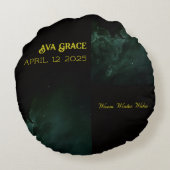 Coussins Ronds Baby's First Christmas Wish (Dos)