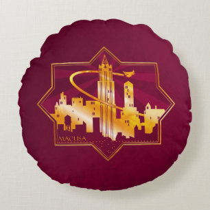 Coussins Ronds Badge graphique MACUSA™