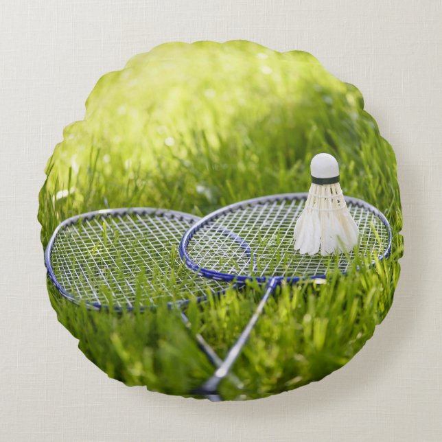 Coussins Ronds Badminton prêt à aller (Devant)