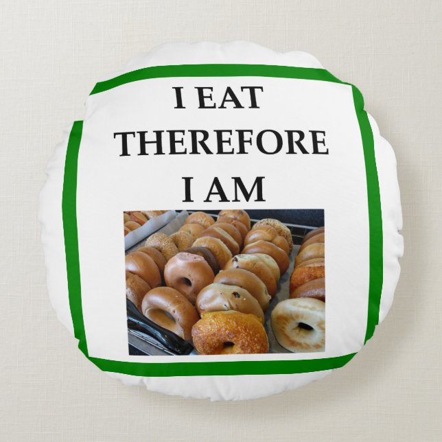 Coussins Ronds bagel (Devant)