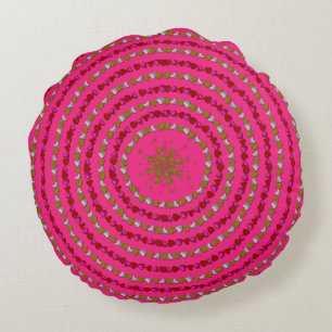 Coussins Ronds Bagues cardiaques Autonome ronde