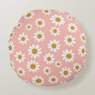 Coussins Ronds Baise blanche