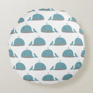 Coussins Ronds Baleines 2
