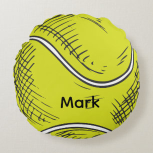 Coussins Ronds Balle de tennis