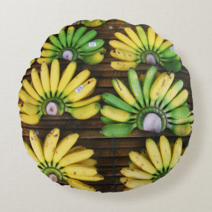 Coussins Ronds Bananes dame de doigt ~ Banane d'oeuf (ก ล้ ว ย ไ