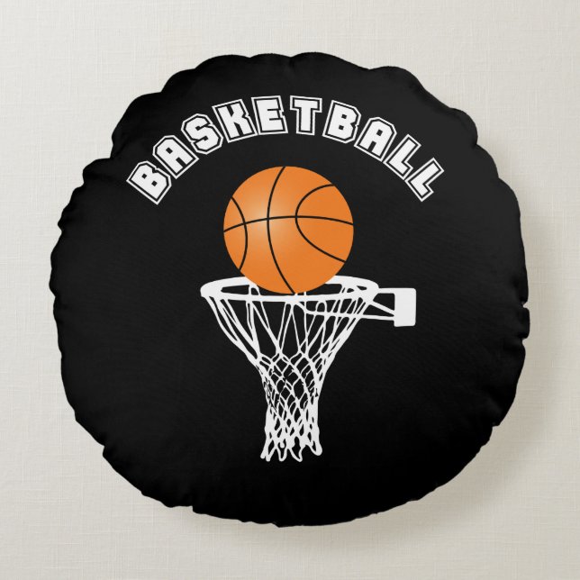 Coussins Ronds Basket-ball (Devant)