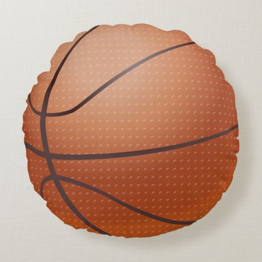 Coussins Ronds Basket-ball sportif (Devant)