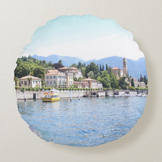 COUSSINS RONDS BATEAU JAUNE ACCÈS PRÈS DU BÂTIMENT (Devant)