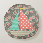 Coussins Ronds Bateaux à gros (Devant)