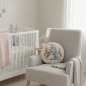 Coussins Ronds Béatrix classique Potter Pierre le lapin