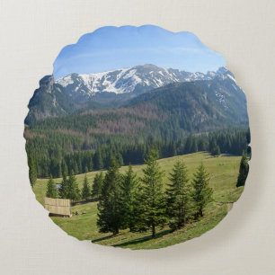 Coussins Ronds beau paysage