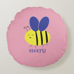 Coussins Ronds Bee Sleepy