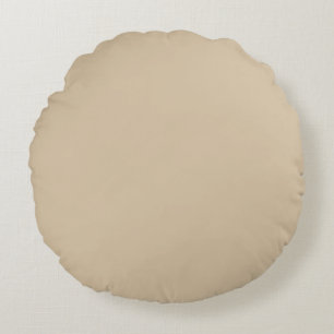 Coussins Ronds Beige Champagne