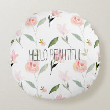 Belle Aquarelle Florale Rose