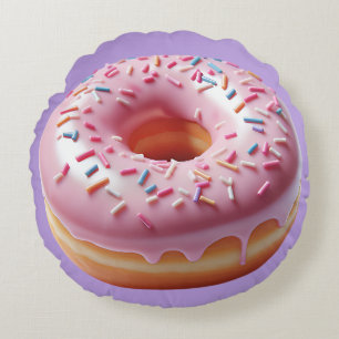 Coussins Ronds Belle beigne rose avec Sprinkers