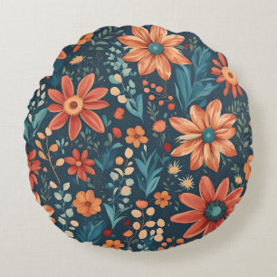 Coussins Ronds Belle inspiration florale