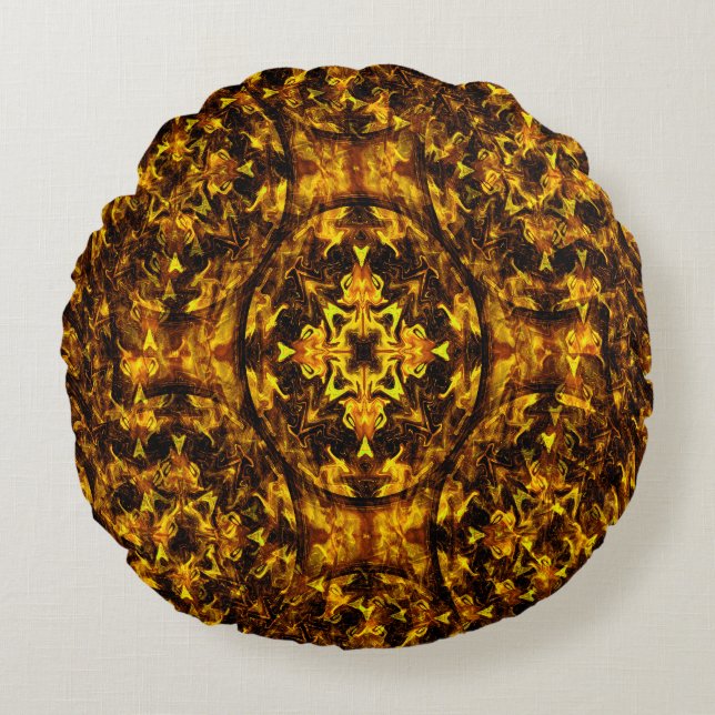 Coussins Ronds Bénédiction du soleil...... (Devant)