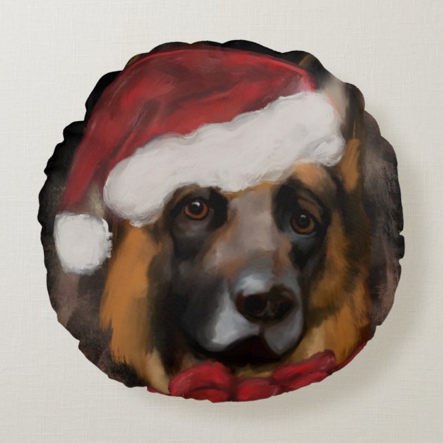 COUSSINS RONDS BERGER ALLEMAND  (Devant)