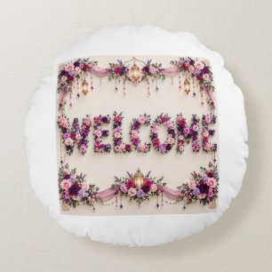 Coussins Ronds Bienvenue