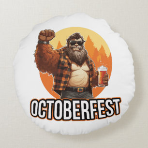 Coussins Ronds Bigfoot d'Octoberfest 