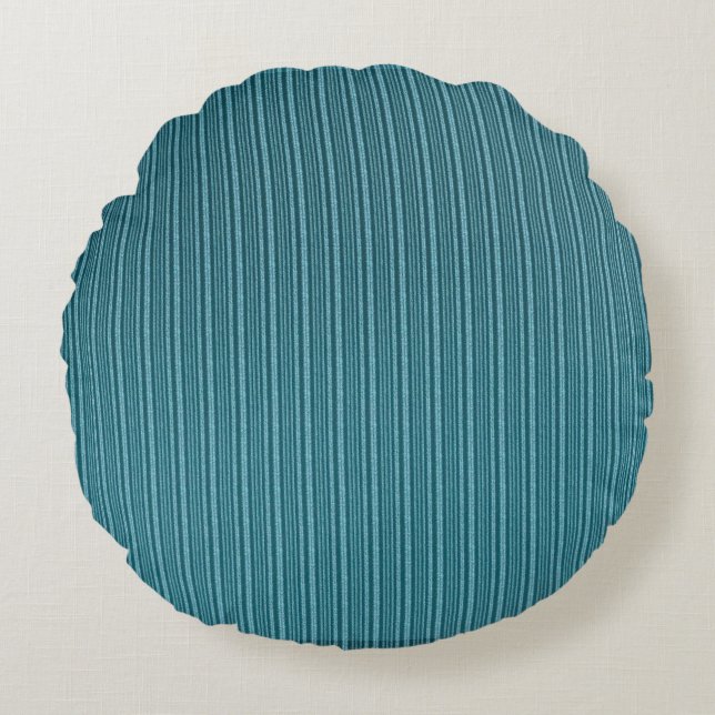 Coussins Ronds Bleu profond chaud (Devant)