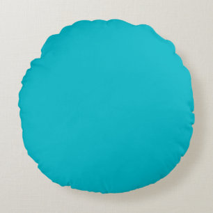 Coussins Ronds bleu turquoise