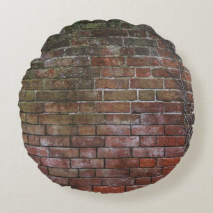 Coussins Ronds Bois Brown et noir