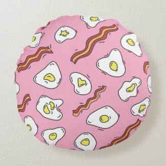 Coussins Ronds Bonanza petit-déjeuner : Plaisirs du dessin animé