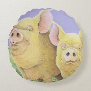 Coussins Ronds Bonheur