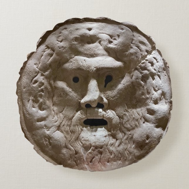 Coussins Ronds Bouche de vérité (Devant)