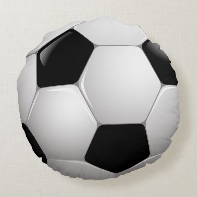 Coussins Ronds Boule de football (Dos)