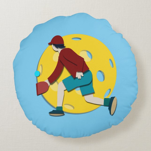 Coussins Ronds Boule de pique (Dos)