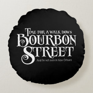 Coussins Ronds Bourbon Street - whisky funny à boire