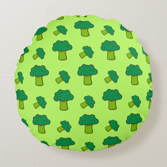 Coussins Ronds Brócoli (Devant)