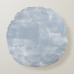 Coussins Ronds Brosse moderne couleur bleu foncé
