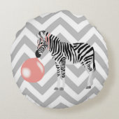 Coussins Ronds Buble Gum Zebra Blowbble (Dos)