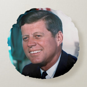 Coussins Ronds Bureau ovale du président John F. Kennedy